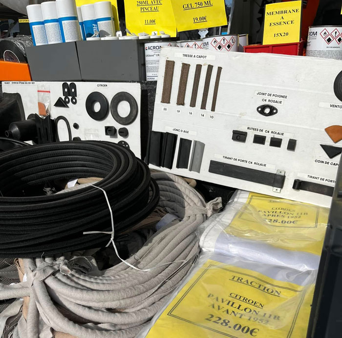 Joint caoutchouc pour voiture à Toulouse